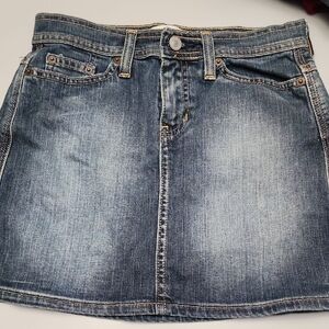 GAP Blue Denim Mini Skirt